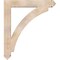 Ekena Millwork Thorton Arts & Crafts Smooth Bracket, Douglas Fir, 5 1/2"W x 42"D x 48"H BKT06X42X48THR03SDF - alternate 2